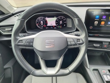 Seat Leon IV Sportstourer 2.0 TDI CR 150KM 2022 Seat Leon serwis ASO 2.0TDI 150KM FullLink navi virtual pak. zimowy LED VA, zdjęcie 14