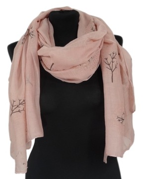 SZALIK APASZKA Brokat komin chusta