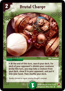 *DM-05 DUEL MASTERS - BRUTAL CHARGE - !!!