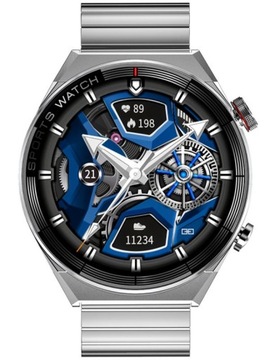 SMARTWATCH MĘSKI Rubicon RNCE99 - WYKONYWANIE POŁĄCZEŃ, ŁADOWANIE BEZPRZEWO