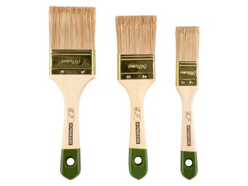 Zestaw pędzli płaski prosty Parkside 6 cm