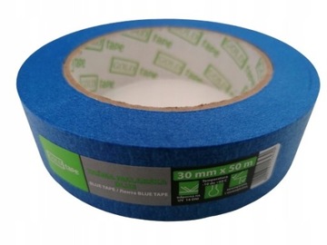 СИНЯЯ УФ БУМАЖНАЯ ЛЕНТА 30мм/50м