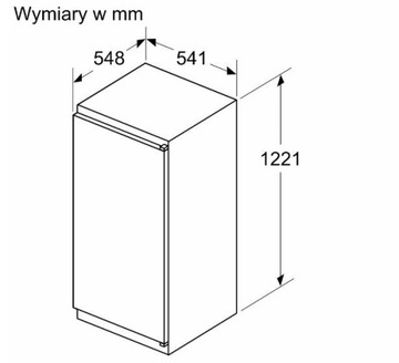 Холодильник BOSCH KIR41NSE0