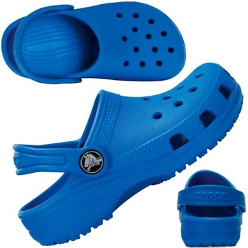 KLAPKI DZIECIĘCE CROCS CHODAKI PIANKOWE NA LATO