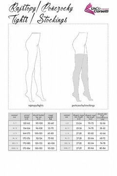POŃCZOCHY DO PASA CZARNE 2/S - LivCo Corsetti