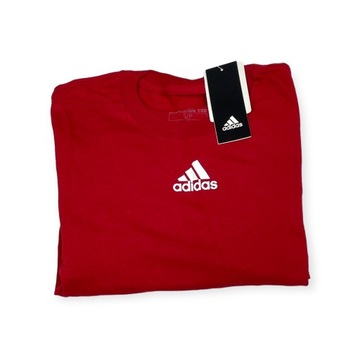 ADIDAS 3XL красная мужская блузка с длинными рукавами