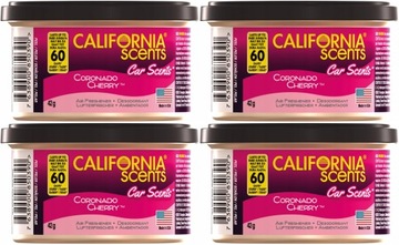 4x Puszka Zapachowa CALIFORNIA CAR SCENTS Coronado Cherry 42g