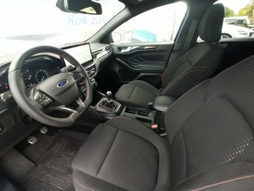 Ford Focus IV Hatchback Facelifting 1.0 EcoBoost 125KM 2022 Ford Focus miękka HYBRYDA, na gwarancji, ST-line,, zdjęcie 6
