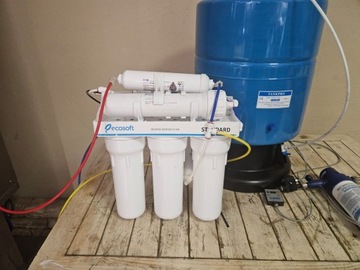 Ecosoft Standard Фильтр обратного осмоса с насосом, минерализатором + картридж