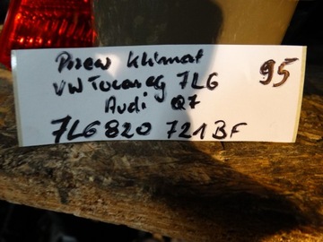 7L6820721BF WAZ PŘÍVOD KLIMATIZACE 3.6 AUDI Q7