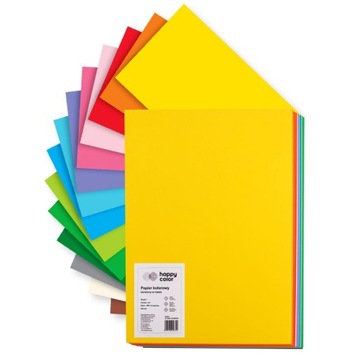 Papier kolorowy Happy Color A4 200ark 80g mix kol