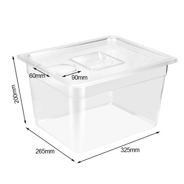 Су-вид-варка Су-вид Контейнер с крышкой 11