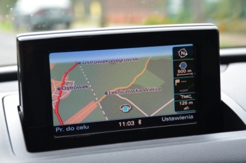 Audi Q3 I SUV 2.0 TDI 140KM 2012 SUPER S-LINE 2.0TDI 140KM SERWIS NAVI LEDY BI-XENON SKÓRA 100%ORG.LAKIER!, zdjęcie 35