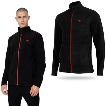 POLAR MĘSKI 4F BLUZA POLAROWA DRESOWA SPORTOWA