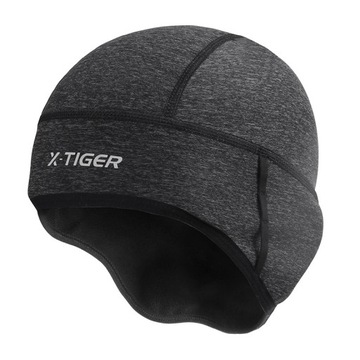X-TIGER ЗИМНЯЯ ВЕЛОСИПЕДНАЯ ШАПКА, ТЕПЛАЯ, ТЕРМОАКТИВНАЯ, ВЕТРОЗАЩИТА, ПОД ШЛЕМ PRO