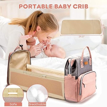 Diaper Bag Plecak Duża pojemność
