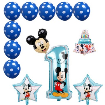 BALONY 13 pak Myszka Mickey Miki Minnie 24 H PL