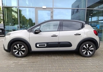 Citroen C3 III Hatchback Facelifting 1.2 PureTech 83KM 2023 Citroen C3 1.2 Benz 83KM SHINE Salon PL Serwis ASO Car Play FV23 AirBump, zdjęcie 8