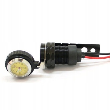 USB-зарядное устройство для мотоцикла с ЧАСАМИ