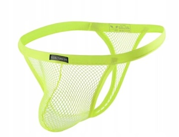 SEXY NEONOWE MĘSKIE STRINGI SIATECZKA xxL