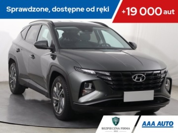 Hyundai Tucson IV SUV 1.6 T-GDI 48V 150KM 2022 Hyundai Tucson 1.6 T-GDI 48V MHEV, Salon Polska