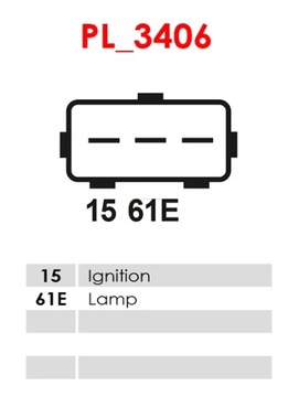Регулятор напряжения ARE3045 BMW Land Rover MG Rover