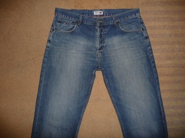 Spodnie dżinsy TOMMY HILFIGER W36/L34=47,5/111cm jeansy