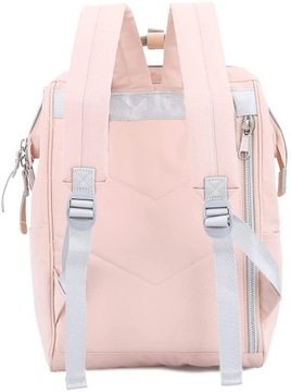 Рюкзак-самолет Himawari Sorrel HM1881 для ноутбука 13.3 USB сине-розовый