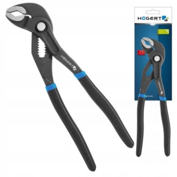 HOGERT HT1P375 СТАЛЬНЫЕ ЩИПЦЫ CRV, БЫСТРАЯ РЕГУЛИРОВКА, РЕГУЛИРУЕМЫЕ ДЛЯ ТРУБ 250 ММ