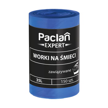 PACLAN EXPERT Worki na Śmieci Wiązane 35L 150SZT