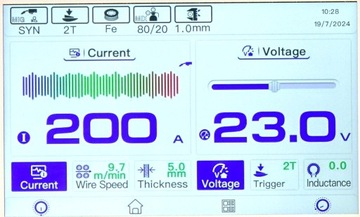 EXPERT EXPERT MIG 210 SYNERGIC Pro4 LCD Инверторный сварочный аппарат