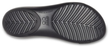 ЖЕНСКИЕ ШЛЕПАНЦЫ CROCS SERENA ЧЕРНЫЕ Р.39,5