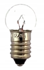 ŻARÓWKA ROWEROWA PRZEDNIA 6V / 2,4W / 0,45A / E10