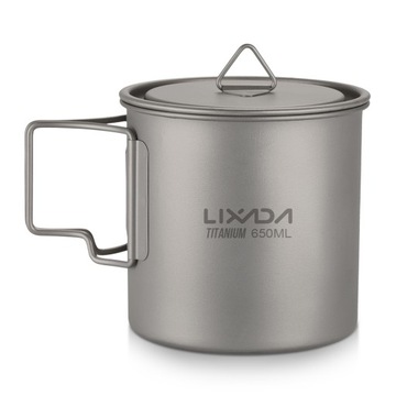 Ultralekki tytanowy kubek Outdoor Portable