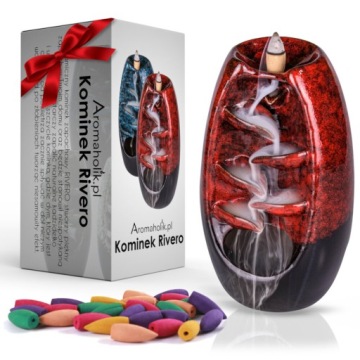 Kadzidło Płynące RIVERO - Ceramiczny Kominek Zapachowy XL AROMAHOLIK