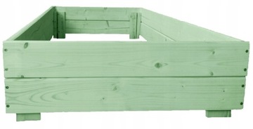 WARZYWNIAK skrzynia ZIELNIK 100x80x22cm +FOLIA
