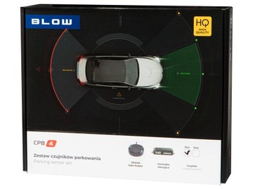 4X ČIDLA COUVÁNÍ PARKOVÁNÍ BUZZER SADA