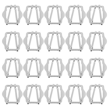 50pcs na ramię klamra klamry klamry Układ