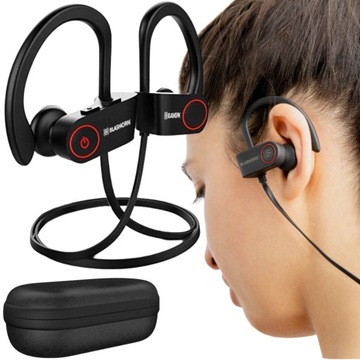 NAJLEPSZE SŁUCHAWKI DO BIEGANIA SIŁOWNIĘ DOUSZNE GAME BLUETOOTH PURE BASS