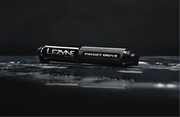 Мини-насос Lezyne POCKET DRIVE до 11 бар, 14 см