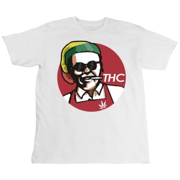 T-Shirt KOSZULKA MARIHUANA GANJA KFC THC M 0386
