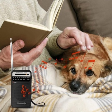 КАРМАННЫЙ AM/FM-РАДИОМЕТР С АККУМУЛЯТОРНЫМ ГРОМКОГОВОРОМ