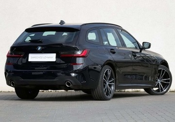 BMW Seria 3 G20-G21 Touring 2.0 320d 190KM 2022 BMW Seria 3 320d 190km M Pakiet HeadUp Kamera cofania Kola 19 cali Alcanta, zdjęcie 1