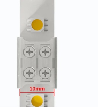 Быстрый разъем для светодиодной ленты COB, винт с двухсторонней лентой 8 мм