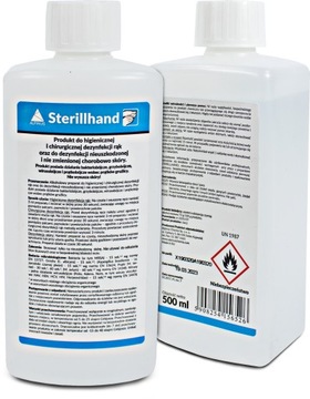 STERILLHAND ВИРУСИДАЛЬНАЯ ДЕЗИНФЕКЦИЯ РУК 500мл ПОМ