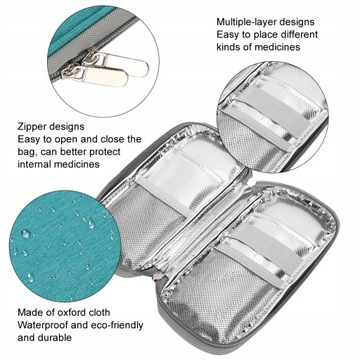 Сумка-холодильник для лекарств, сумка-холодильник для диабетиков