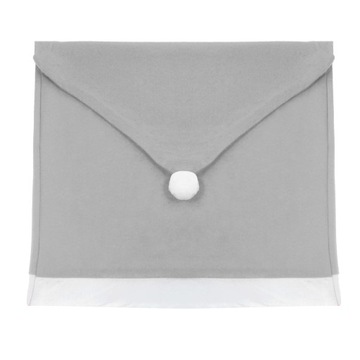 РОЖДЕСТВЕНСКИЕ ПОКРЫТИЯ НА СТУЛ ШАПКА САНТА НАБОР ИЗ 4 ШТ.