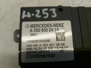 MERCEDES W253 GLC MODUL PUMPY PALIVA A0009002414