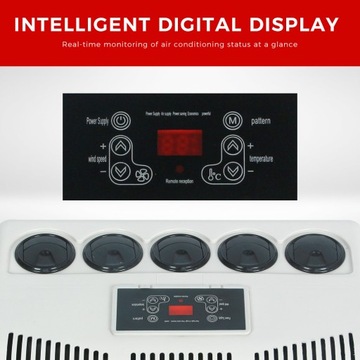 Sunster 12V Parking Кондиционер для автобуса, трактора, камеры