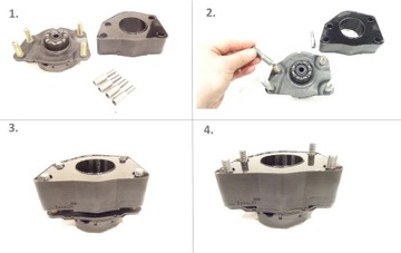 Jeep Liberty kj 2001-2007 колодки McPherson переднего подъемника 2 дюйма